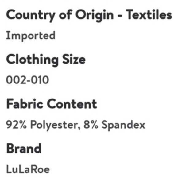 𝅺Perfect Fall Colors! LuLaRoe☆ Orange & Blue/Purple OS Leggings Print EUC - Picture 6 of 6